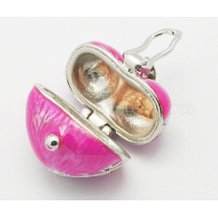 Brass Prayer Box Pendants&nbsp;KK-J269-A03