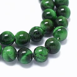 Natural Tiger Eye Beads Strands&nbsp;G-L476-03B