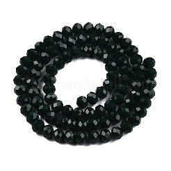 Opaque Solid Color Imitation Jade Glass Beads Strands&nbsp;EGLA-A044-P2mm-D12