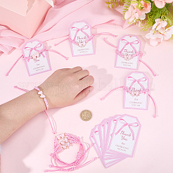 Alloy Enamel Bowknot Link Bracelets&nbsp;BJEW-BM0001-02