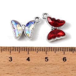 UV Plating Alloy Glass Pendants&nbsp;FIND-K032-22P