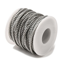 304 Stainless Steel Curb Chains&nbsp;CHS-C013-01B-P