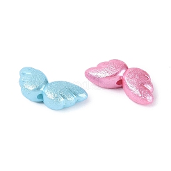 Textured Opaque Acrylic Beads&nbsp;OACR-N160-04