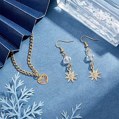12Pcs 6 Style Alloy Rhinestone Pendants&nbsp;FIND-FH0002-72