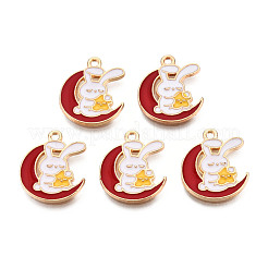 Alloy Enamel Pendants&nbsp;ENAM-N054-90E