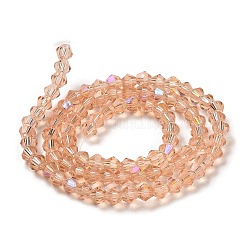 Transparent Electroplate Glass Beads Strands&nbsp;LS-GLAA-F029-2mm-D15