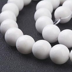 Natural Mashan Jade Round Beads Strands&nbsp;G-D263-10mm-XS01