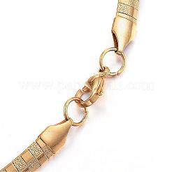304 Stainless Steel Necklaces&nbsp;NJEW-E080-04G