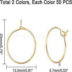 316 Stainless Steel Wine Glass Charms Rings&nbsp;STAS-UN0015-83B