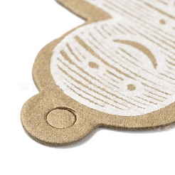 Christmas Theme Kraft Paper Gift Tags&nbsp;CDIS-L008-A06