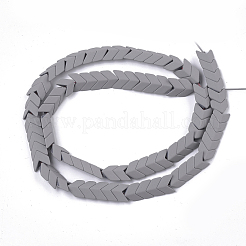 Spray Painted Non-magnetic Synthetic Hematite Beads Strands&nbsp;G-T116-25-11
