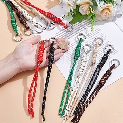 12Pcs 6 Colors Polyester Pendant Decorations&nbsp;HJEW-UN00114