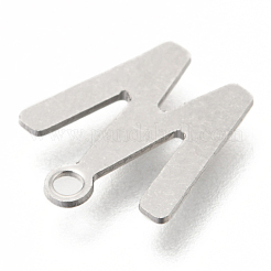 Non-Tarnish 201 Stainless Steel Charms&nbsp;STAS-C021-06P-W