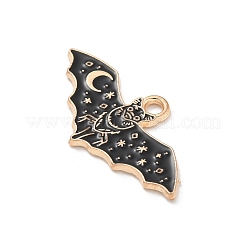 Alloy Enamel Pendants&nbsp;ENAM-A008-45KCG-B