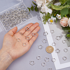 120Pcs 2 Styles Alloy Bead Frame&nbsp;FIND-FH0016-61