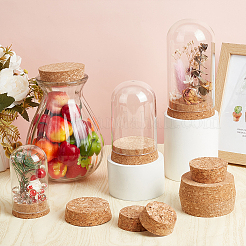 10Pcs 5 Styles Cork Bottle Stoppers&nbsp;AJEW-NB0006-07