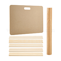 1Pc Rectangle MDF Wood Boards&nbsp;DIY-PH0031-43