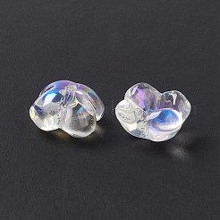 Electroplate Glass Bead&nbsp;EGLA-H102-04D