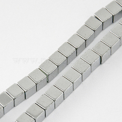 Non-magnetic Synthetic Hematite Beads Strands&nbsp;G-Q876-6mm-7