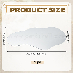 1Pc Acrylic Mirror&nbsp;AJEW-LP0010-45B