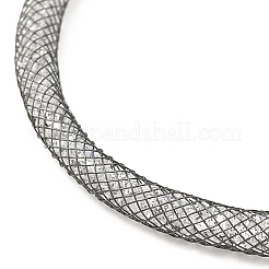 Brass Mesh Chain Bracelets for Women&nbsp;DIY-B066-02G-03