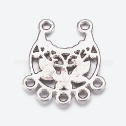 Tibetan Style Alloy Chandelier Components Links&nbsp;PALLOY-EA10687Y-AS-NF
