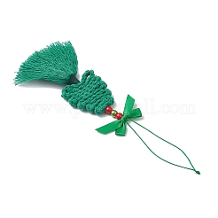 Polyester Tassel Pendant Decorations&nbsp;HJEW-JM04479-02