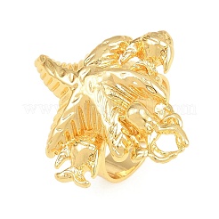 Ocean Brass Cuff Open Rings&nbsp;KK-CBA5A76-04G-04