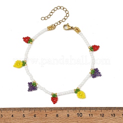 Summer Handmade Fruit Seed Bead Bracelets&nbsp;BJEW-MZ00351