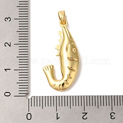 Rack Plating Brass Pendants&nbsp;KK-L220-023G