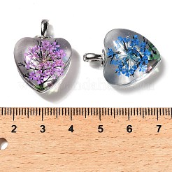 Transparent Glass Pendants&nbsp;GLAA-M048-01A