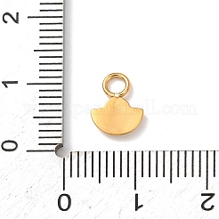 304 Stainless Steel Pendant Rhinestone Settings&nbsp;STAS-T026-02G