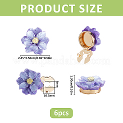 6Pcs Alloy Cufflinks&nbsp;FIND-PH0038-34B