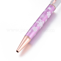 Christmas Creative Empty Tube Black Ink Ballpoint Pens&nbsp;AJEW-K028-A04