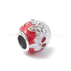 Alloy Rhinestone European Beads&nbsp;MPDL-Q213-23P
