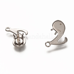 Tarnish Resistant 304 Stainless Steel Pendant Rhinestone Settings&nbsp;X-STAS-I176-19P