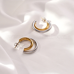 304 Stainless Steel Stud Earrings for Women&nbsp;DQ1821