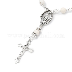 Alloy Cross Charm Bracelets&nbsp;BJEW-TA00423-02