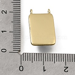 Religion Theme Brass & Epoxy Resin Pendants&nbsp;KK-C262-02B-G