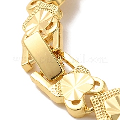 Rack Plating Brass Link Bracelets&nbsp;BJEW-K258-01D-G