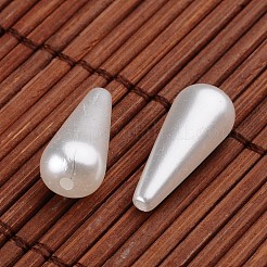 Teardrop Acrylic Imitation Pearl Beads&nbsp;X-OACR-O002-2777