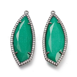 Natural Jade Pendants&nbsp;G-L514-043