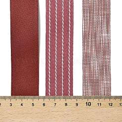9 Yards 3 Styles Polyester Ribbon&nbsp;SRIB-A014-A10