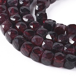 Natural Garnet Beads Strands&nbsp;G-L537-007