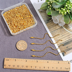 100Pcs Steel Ball Chains for Price Tag Chains&nbsp;FIND-SP0002-58G