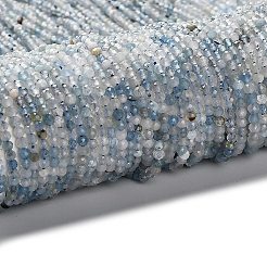 Natural Aquamarine Beads Strands&nbsp;LS-G-RM2025-A17-2mm