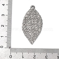 304 Stainless Steel Pendants&nbsp;STAS-L280-10AS-04