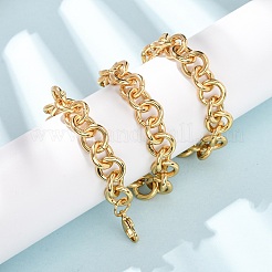11.5MM 304 Stainless Steel Ring Link Chain Necklaces&nbsp;SA-CBA4160-19G