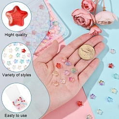 90Pcs 9 Colors Electroplate Glass Beads&nbsp;EGLA-FS0001-49
