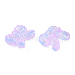 Transparent Spray Painted Glass Beads&nbsp;LS-GLAA-N035-025-G03
